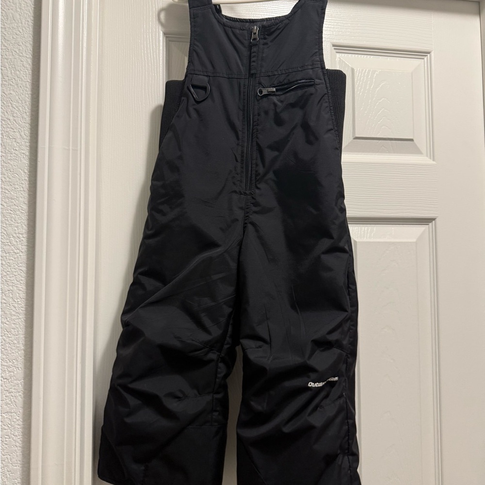 Obermeyer Kids Charcoal Snow Overalls